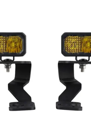 Order Now Diode Dynamics 2022 Toyota Tundra C2 Sport Stage Series Ditch Light Kit - Yellow Combo