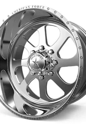 American Force Forged Wheels Burnout 75 Polished 26x16 -101mm Offset 8x170 Hassle-Free Returns