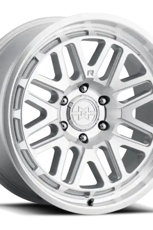 Affordable Method Raised MR804 22x10 / 8x180 BP / -18mm Offset / 124.1mm Bore - Machined - Clear Coat Wheel