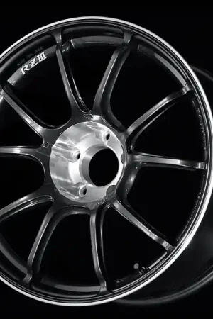 Low Price Advan RZIII 18x8.0 / +47 Offset / 5x100 BC / 63mm Bore / Black Gun Metallic & Diamond Cut