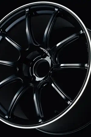 Popular Advan RZII 16x6.5 / +35 Offset / 4x100 / 63mm Bore / Racing Gloss Black and Ring