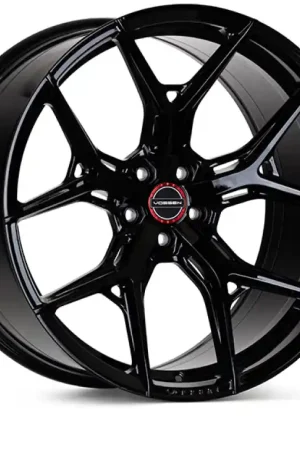 Markdown Vossen HF-5 20x10 / 5x127 / ET-18 / Super Deep / 71.5 CB - Gloss Black Wheel