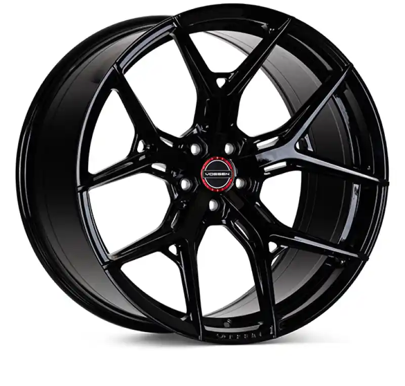 Markdown Vossen HF-5 20x10 / 5x127 / ET-18 / Super Deep / 71.5 CB - Gloss Black Wheel