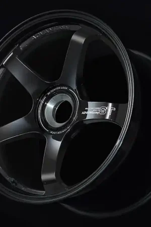 Advan GT for Porsche 19x12.0 / +48 Offset / 5x130 / 71.6mm Bore / Racing Titanium Black Clearance