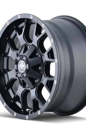 Instant Buy Mayhem 8015 Warrior 17x9 / 8x180 BP / 18mm Offset / 124.1mm Hub Matte Black Wheel