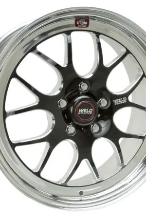 Weld S77 18x9 / 5x4.5 BP / 6.7in. BS Black Wheel (Medium Pad) - Non-Beadlock Weekend Sale