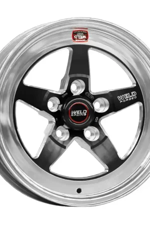 Fan Favorite Weld S71 15x10.33 / 5x4.75 BP / 3.5in. BS Black Wheel (Medium Pad) - Non-Beadlock