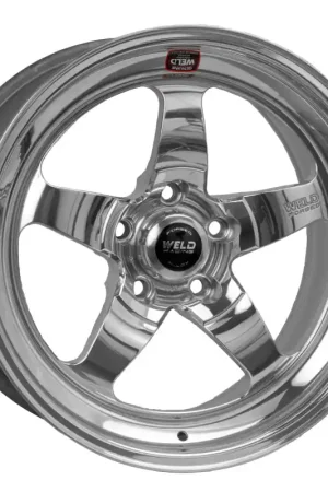 Weld S71 17x10.5 / 5x4.75 BP / 3.2in. BS Polished Wheel (High Pad) - Non-Beadlock Best Choice