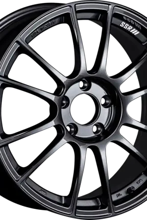 SSR GTX04 18x8.5 5x114.3 44mm Offset Dark Gunmetal Wheel Fresh Stock