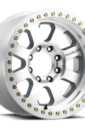 Raceline RT260M Avenger 20x10in / 8x165.1 BP / -12mm Offset / 130.81mm Bore- Machined Beadlock Wheel Hot Picks