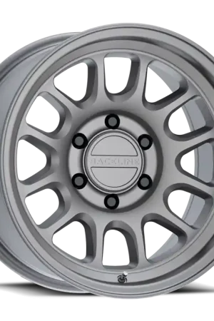 Direct From Manufacturer Raceline 958T Rogue 17x8.5in / 8X165.1 BP / 0mm Offset / 130.81mm Bore - Matte Titanium