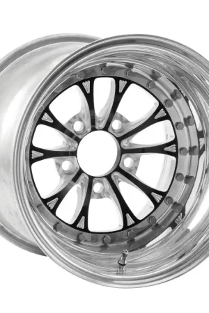 Weld Vitesse 15x10 / 5x4.5 BP / 3.5in. BS Black Wheel - Non-Beadlock Original