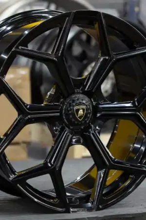 Vossen x Novitec NL4-Cl 20x9in - Centerlock - ET24 - Gloss Black Lamborghini Aventador Front Wheel Buy Online