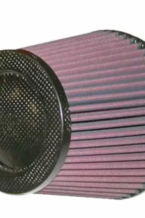 Markdown K&N Cone Filter 5in ID 6.5in base 4.5in top 5.625in height carbon fiber look