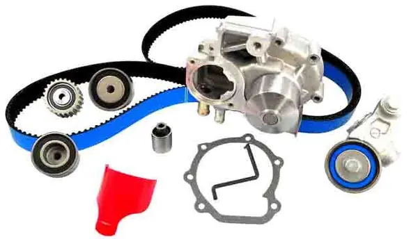 Gates 04 Subaru Impreza EJ20 2.0 Perf Racing Timing Belt Component Kit w/ Water Pump Authentic