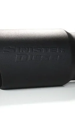 Sinister Diesel Universal Black Ceramic Coated Stainless Steel Exhaust Tip (5in to 6in) No Minimum Order