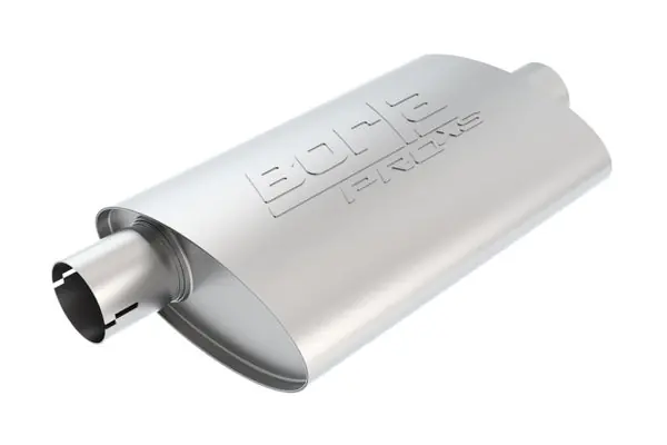 Get Yours Borla Universal Center/Offset Oval 2in Tubing 14in x 4.25in x 7.88in PRO-XS Notched Muffler