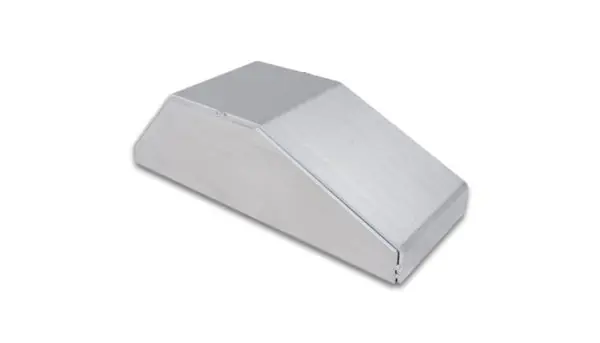 Popular Vibrant I/C End Tank 4.5in Wide 11.8in Long 3.5in Tall Use w/ Horizontal I/C Core 12834 - 5052 Alum