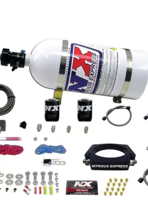 Place Order Nitrous Express GM LS 90mm Nitrous Plate Kit (50-400HP) w/10lb Bottle