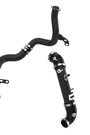 AFE 19-22 Hyundai Veloster N BladeRunner Aluminum Hot & Cold Charge Pipe Kit - Black Grab Now