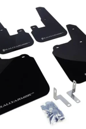 Rally Armor 10-14 Subaru Outback Black UR Mud Flap w/ Silver Logo Order Now