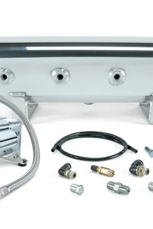 Hassle-Free Returns Air Lift 2.5 Gal. Polished Tank w/ Viair 444c Chrome Compressor (Incl. Fittings & Mounting Hardware)