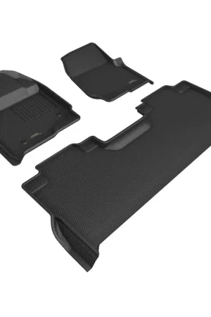 3D MAXpider 22-24 Ford F-150 Super Crew Bench Seat Kagu Black R1 R2 Must Have