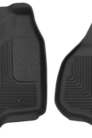 Warranty Included Husky Liners 12-13 F-250/F-350/F-450 Super Duty X-Act Contour Black Front Floor Liners