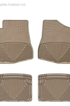 Fan Favorite WT Rubber Mats - Rear - Tan