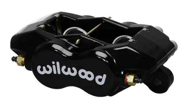 Special Discount Wilwood Caliper-Forged Dynalite-Black 1.75in Pistons .81in Disc