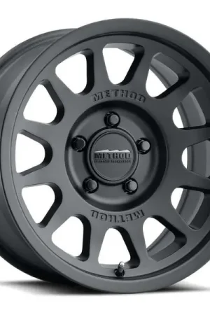 Method MR703 17x9 / -12mm Offset / 106.25mm Bore / 6x5.5 BP / 4.8in BS - Matte Black Wheel Genuine