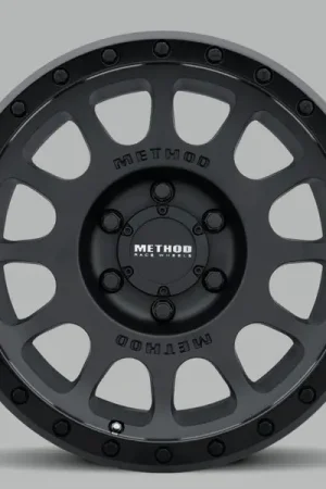 Limited Edition Method MR305 NV 16x8 0mm Offset 6x5.5 108mm CB Double Black Wheel