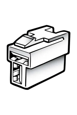 Narva 2 Way Male Quick Connector Housing (10 Pack) - 56252 Viral