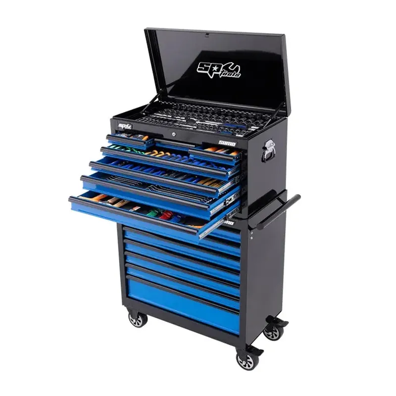 Seasonal Sale SP Tools 417 Piece Tool Kit Metric \\u0026 SAE Black \\/ Blue - SP50176B (Pickup Only)