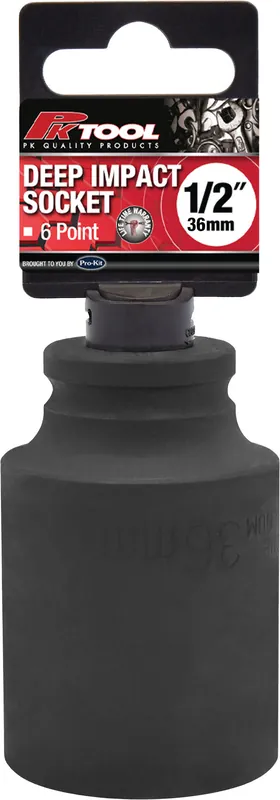 In Demand PKTool 36mm 1\\/2 inch Dr Deep Impact Socket - PT11336 (Pickup Only)