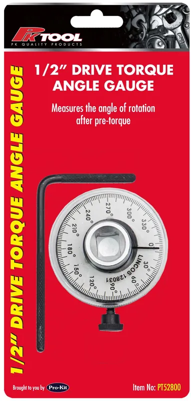 PKTool 1\\/2 inch Dr Torque Angle Gauge - PT52800 (Pickup Only) Crafted