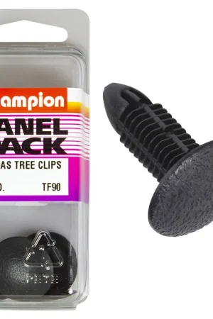 Champion Fasteners Christmas Tree Clips (24mm Head, 15.7mm Length, 6.2mm Stem) - Pack of 5 - TF90 Weekend Sale