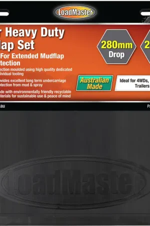 Loadmaster Super Heavy Duty Mudflap Set 280 x 280mm - LM31402 Place Order
