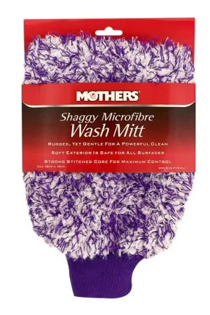 Professional Grade Mothers Shaggy Microfibre Wash Mitt - 6720130