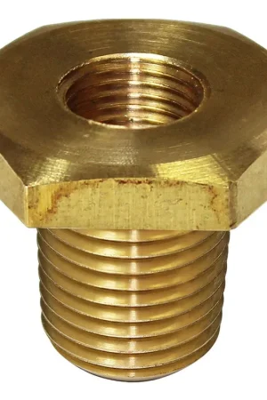 SAAS Brass Sender Adapter Bush M14x1.5 to 1\\/8-27 NPT - SGA-320054 No Minimum Order