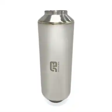 Buy Direct Stainless Bros 4in x 12in Lightweight Race Muffler OAL - Polish Finish - 615-10213-1000