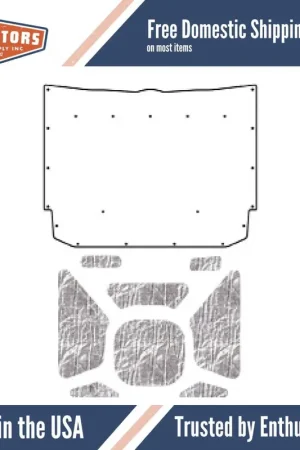 Hood Insulation Pad Heat Shield for 1964 Chevrolet Under Hood Cover Smooth Buy Today