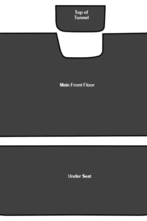 Sound Deadener for 1953-1956 Ford F-250 Die Cut EVA Complete 3Pc Buy Online