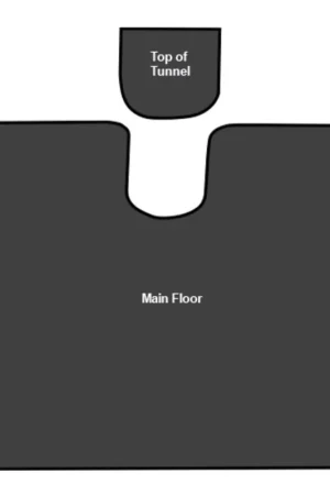 Top Pick Sound Deadener for 1959 Chevrolet 3B 3200 Die Cut EVA Complete 2Pc