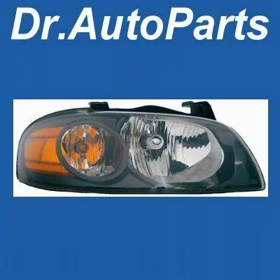 Black Housing Clear Lense Headlight - Amber - Passenger Side Secure Checkout