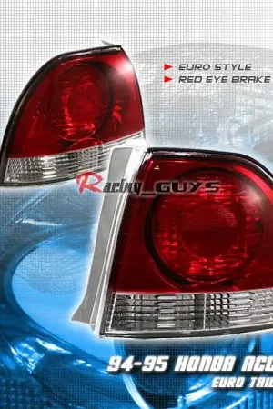 Brand New Red Clear Euro Taillights