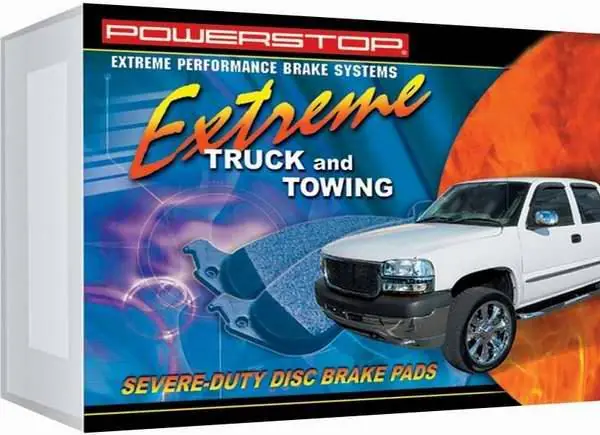 Power Stop Friction Z36 Truck & Tow Brake Pads - Front - Z36-843 Free Returns