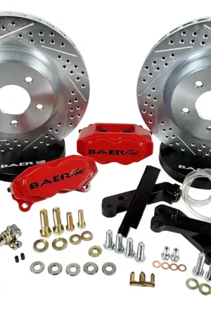 Limited Offer Baer Brakes 4261418CY-X1 Baer Brakes 13" SS4 Front Brake Kit, Comp Yellow, SDZ, ARP Studs