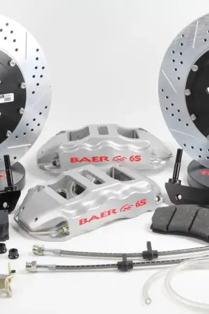 Baer Brakes 4142036S Baer Brakes 15" Extreme+ Rear Brake Kit - Silver Money Back Guarantee