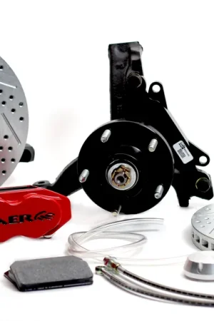 Baer Brakes 4301463GB-11 Baer Brakes 11" SS4+ Front Brake Kit, Grabber Blue, Slot, ARP Studs Fast Shipping